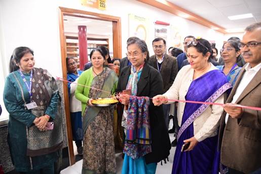 DG CSIR Dr. N. Kalaiselvi inaugurated newly renovated floor of CSIR-NIScPR and interacted with Scientists and Research scholars